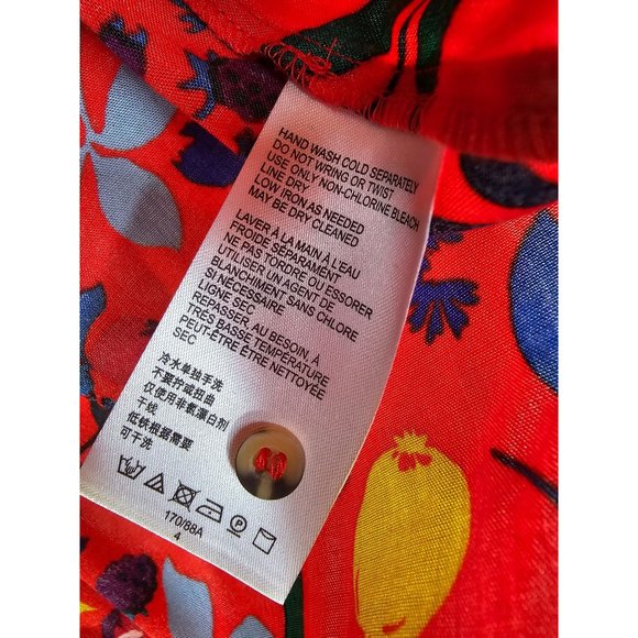 Maeve Anthropologie Blithe Floral Button down top Size 4 - Picture 7 of 8